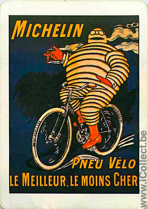 Single Swap Playing Cards Automobile Tires Michelin (PS02-50A) - Click Image to Close