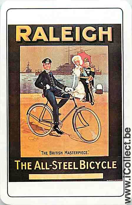Single Playing Cards Bicycle Raleigh (PS01-26G) - Click Image to Close
