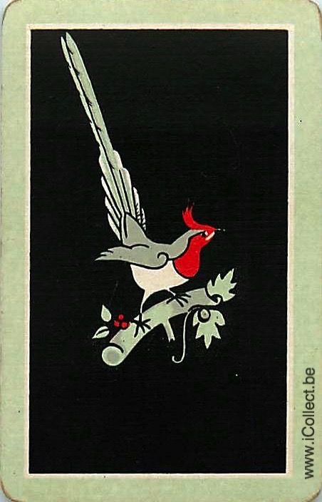 Single Swap Playing Cards Bird (PS05-32E)