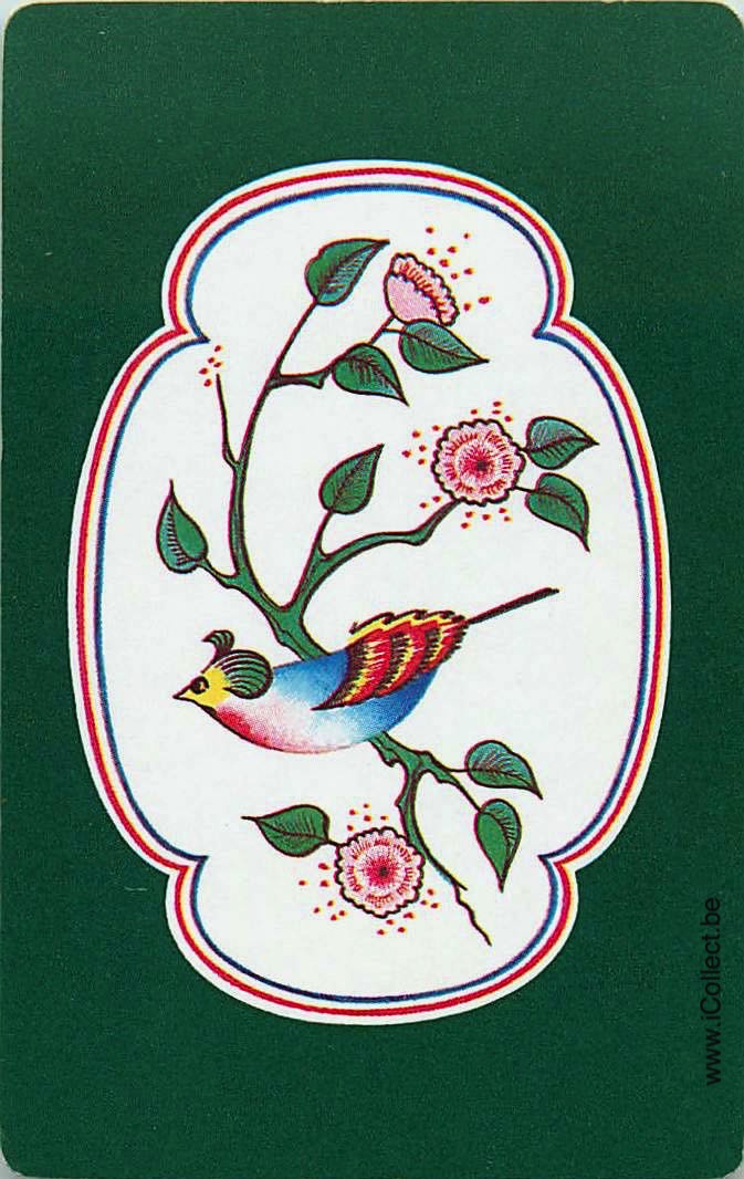 Single Swap Playing Cards Bird (PS12-09F) - Click Image to Close