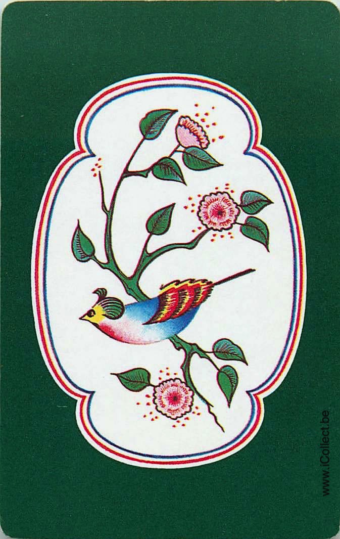 Single Swap Playing Cards Bird (PS12-09F)