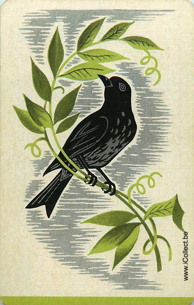 Single Swap Playing Cards Bird (PS12-11I) - Click Image to Close