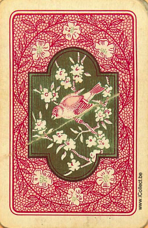 Single Swap Playing Cards Bird ** Mini ** (PS18-60G)