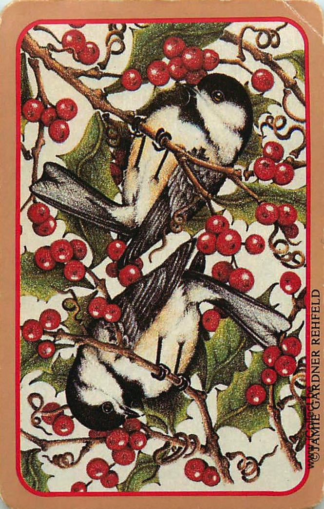 Single Swap Playing Cards Bird (PS11-19C)