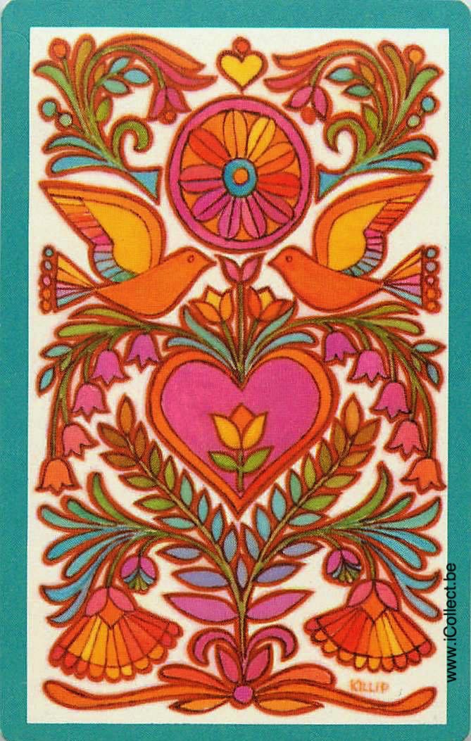 Single Swap Playing Cards Bird (PS11-23G) - Click Image to Close