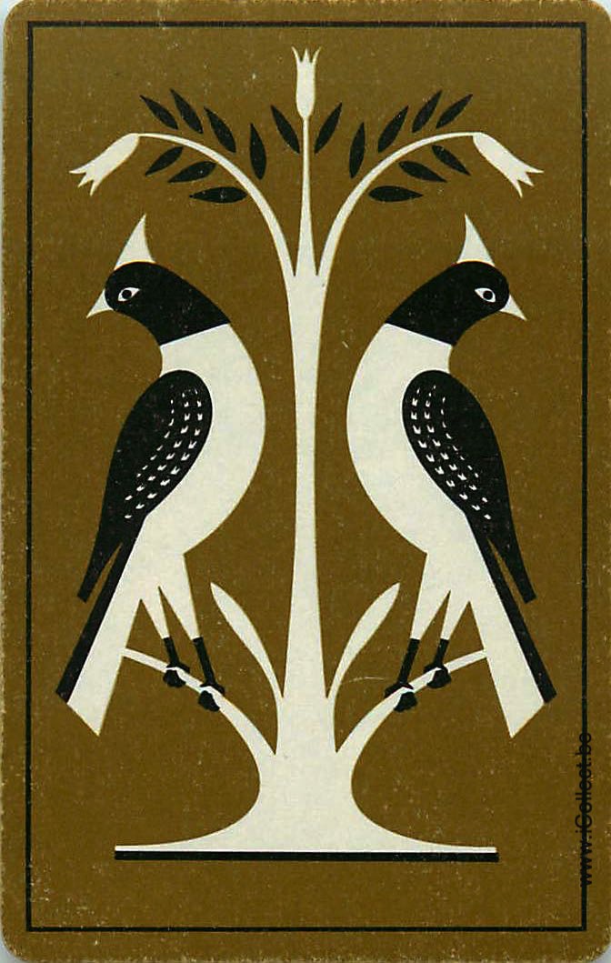 Single Swap Playing Cards Bird (PS11-24A)