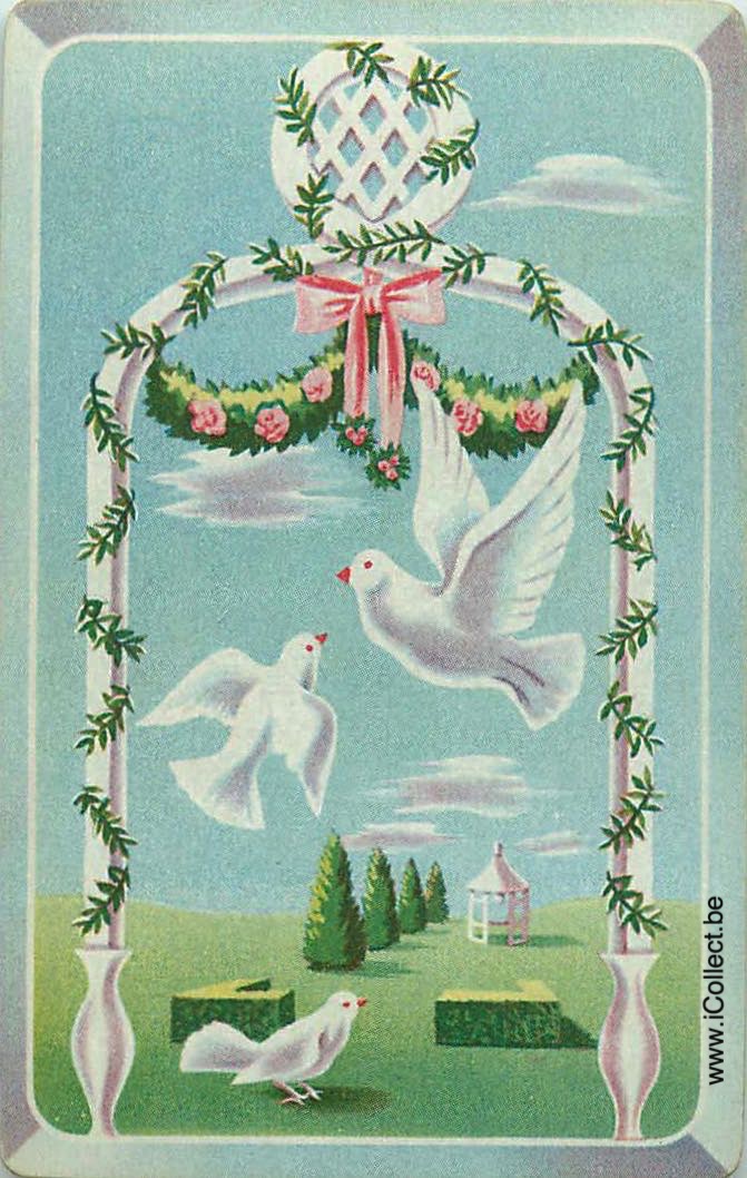 Single Swap Playing Cards Bird (PS12-53E) - Click Image to Close