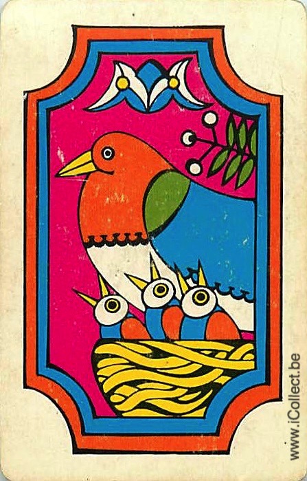 Single Swap Playing Cards Bird (PS20-29B)