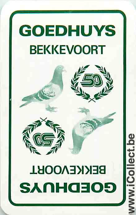 Single Swap Playing Cards Animal Bird Goedhuys (PS12-39I)