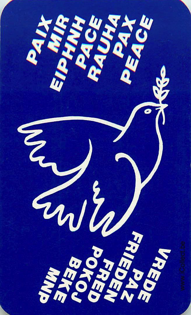 Single Swap Playing Cards Bird Peace (PS18-51A)