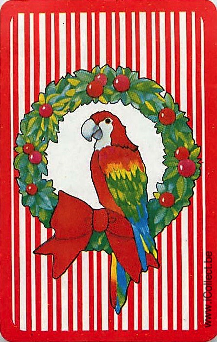 Single Swap Playing Cards Bird Parrots (PS20-30F)