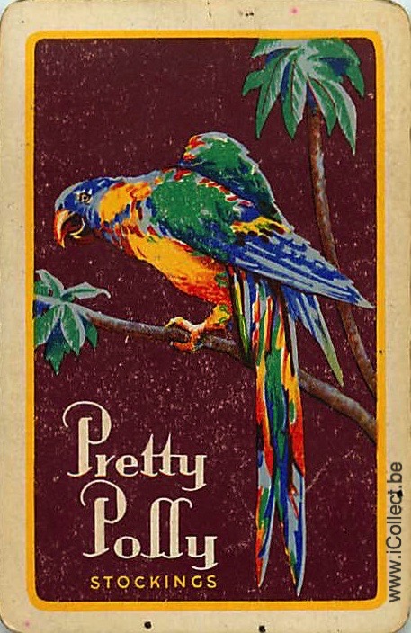 Single Swap Playing Cards Bird Parrots Pretty Polly (PS20-31H)