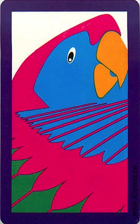 Single Swap Playing Cards Bird Parrots (PS20-33E)