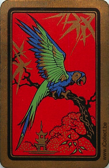 Single Swap Playing Cards Bird Parrots (PS20-35A)