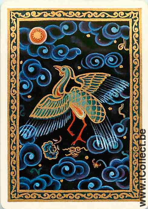 Single Playing Cards Bird Wading (PS16-13C)