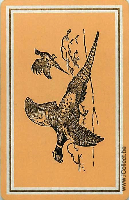 Single Swap Playing Cards Bird Pheasants (PS21-26I)