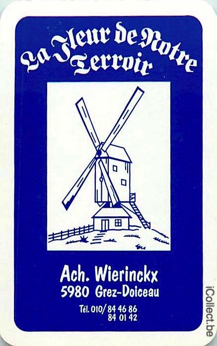 Single Swap Playing Cards Building Windmill Wierinckx (PS17-14A)
