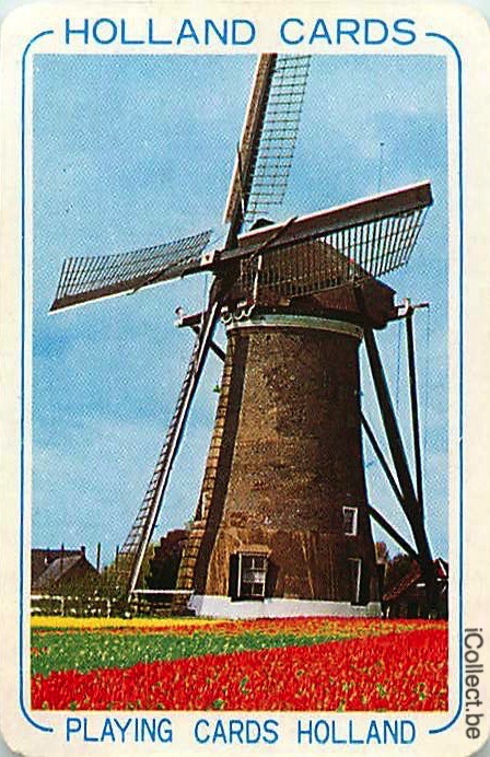 Single Swap Playing Cards Building Windmill (PS17-20D) - Click Image to Close