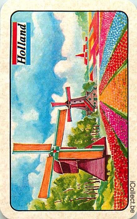 Single Swap Playing Cards Building Windmill (PS17-20E)