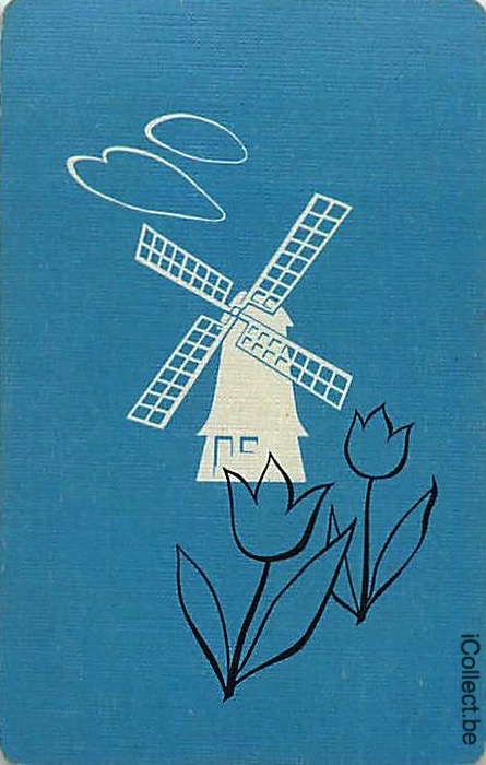 Single Swap Playing Cards Building Windmill (PS17-21G)
