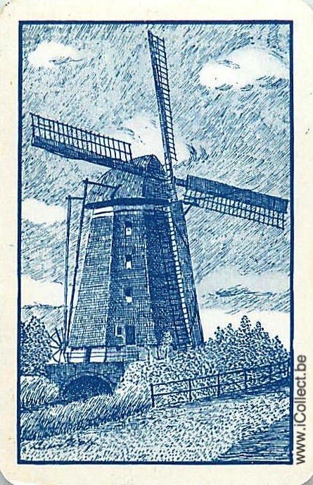 Single Swap Playing Cards Building Windmill (PS20-37A) - Click Image to Close