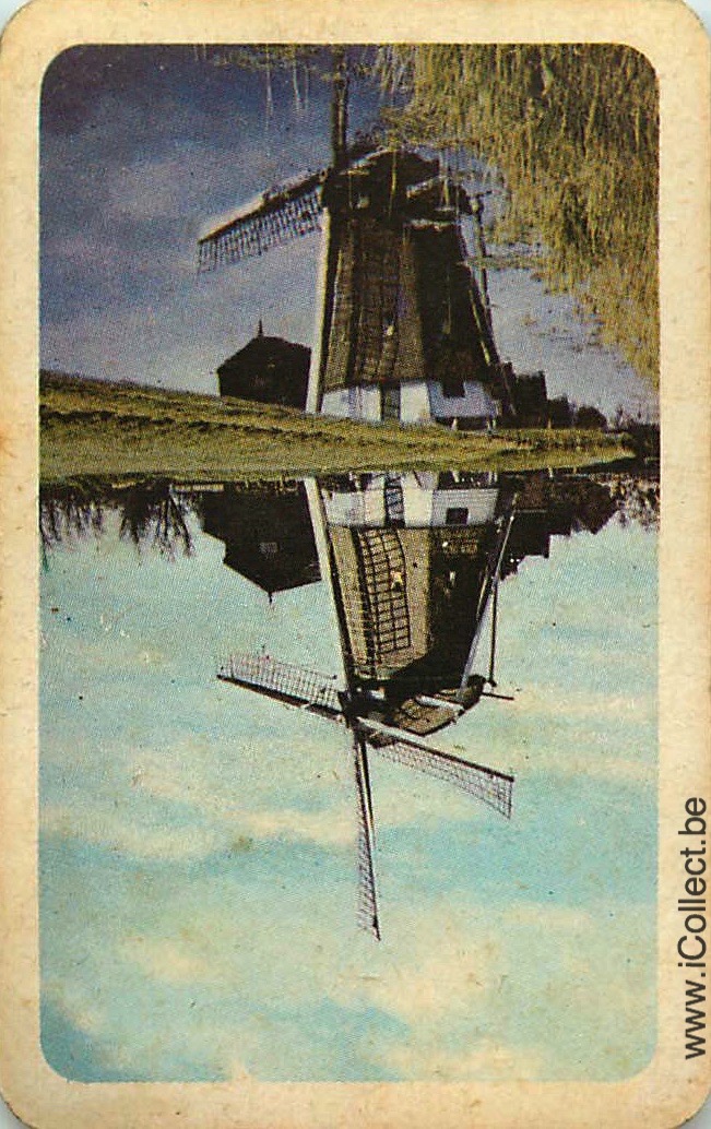 Single Swap Playing Cards Building Windmill (PS08-55E)