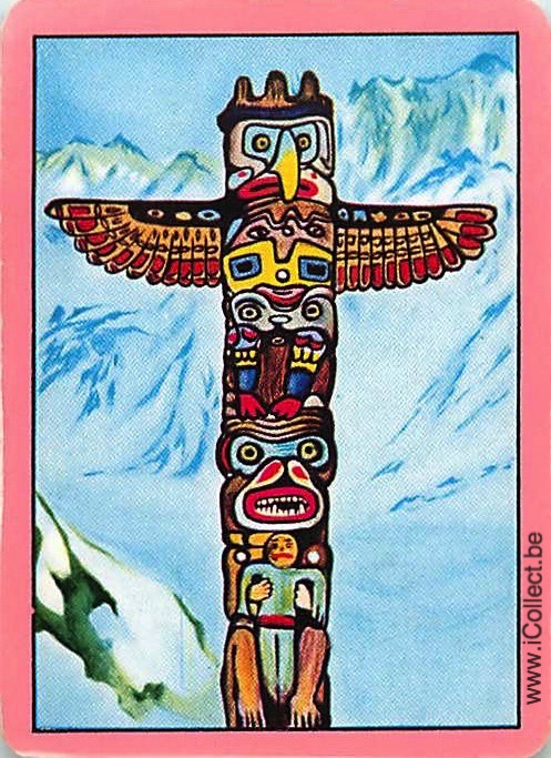 Single Swap Playing Cards Building Totem (PS20-38C) - Click Image to Close