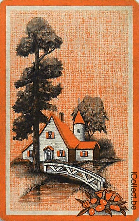 Single Playing Cards Building Bridge (PS16-36B)