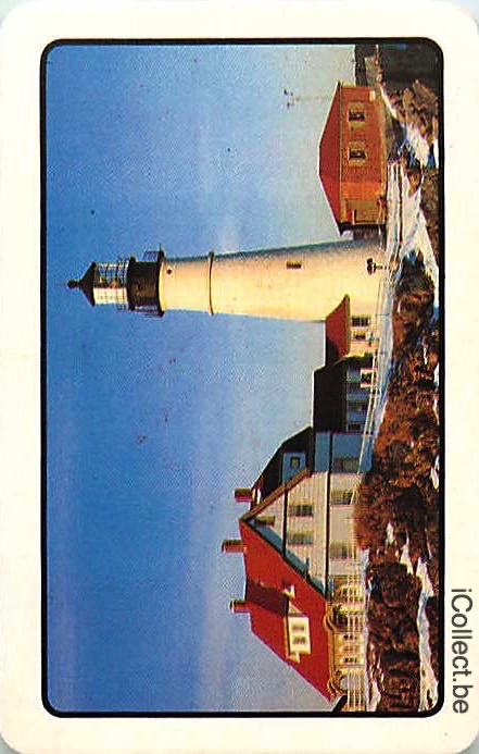 Single Swap Playing Cards Building Lighthouse (PS16-37F) - Click Image to Close