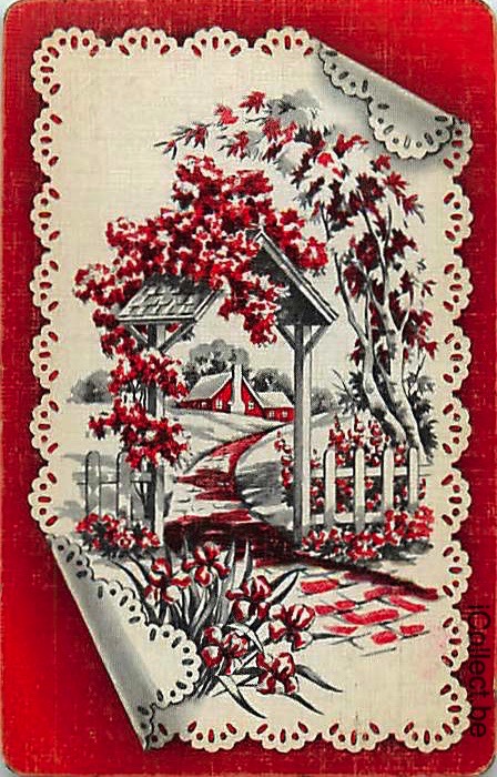 Single Playing Cards Building House (PS16-40B) - Click Image to Close