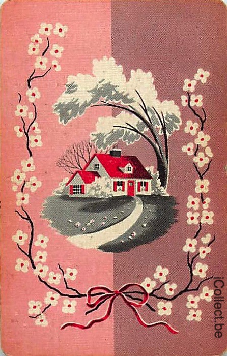 Single Playing Cards Building House (PS16-40F) - Click Image to Close