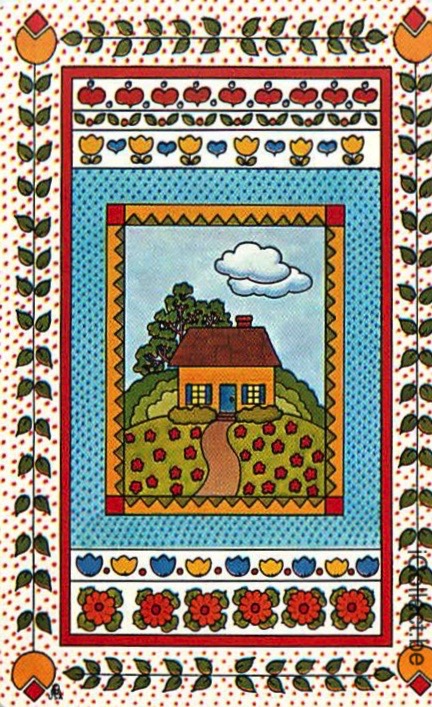 Single Playing Cards Building House (PS16-44C) - Click Image to Close