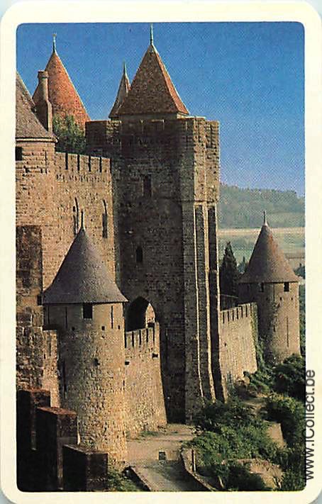 Single Swap Playing Cards Building Castle (PS18-19A) - Click Image to Close