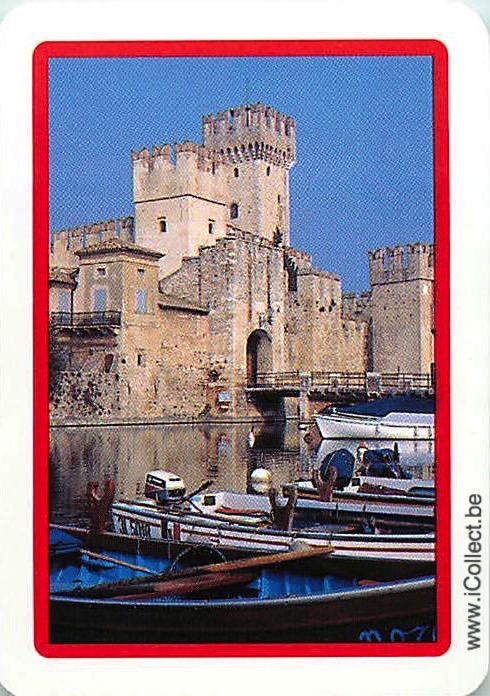 Single Swap Playing Cards Building Castle (PS18-19C) - Click Image to Close