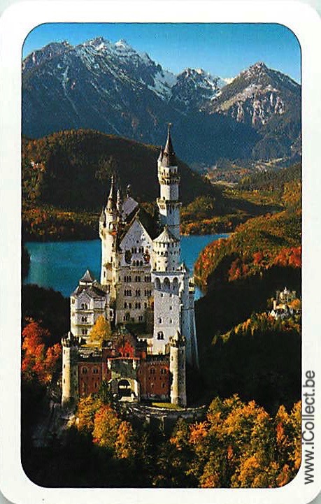 Single Swap Playing Cards Building Castle (PS18-19E) - Click Image to Close