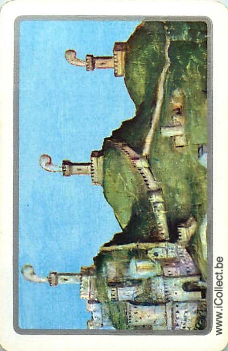 Single Swap Playing Cards Building Castle (PS18-19I) - Click Image to Close