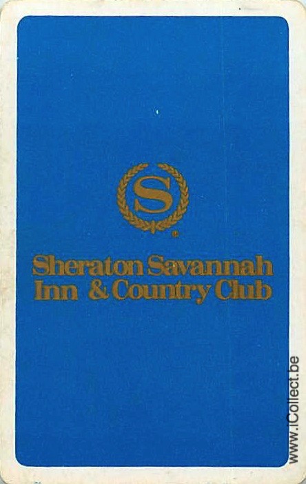 Single Swap Playing Cards Building Hotel Sheraton (PS18-29C) - Click Image to Close