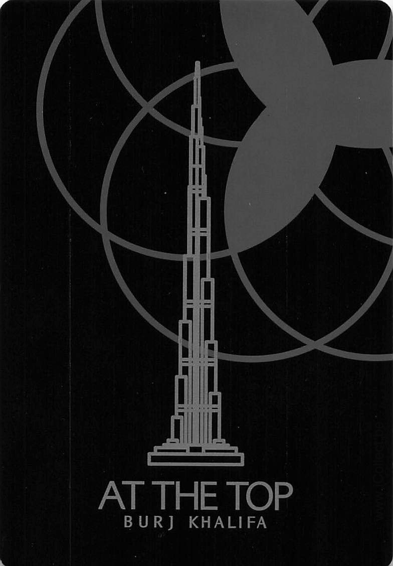 Single Swap Playing Cards Building Burj Khalifa (PS04-03D) - Click Image to Close