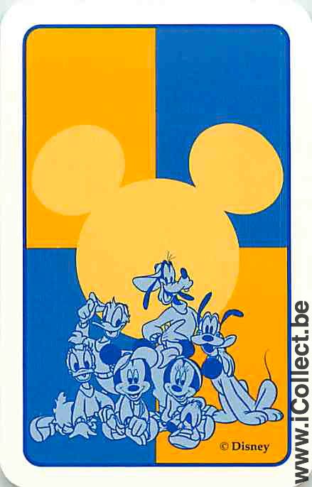 Single Swap Playing Cards Disney Mickey Mouse (PS08-37C) - Click Image to Close
