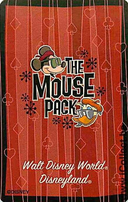 Single Swap Playing Cards Disney Mickey Mouse (PS08-37D) - Click Image to Close