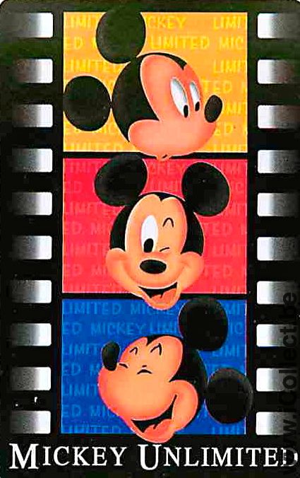 Single Swap Playing Cards Disney Mickey Mouse (PS08-37F)