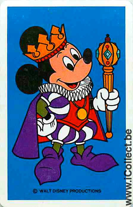 Single Swap Playing Cards Disney Mickey Mouse (PS08-38B)