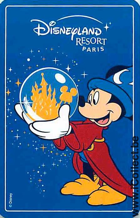 Single Swap Playing Cards Disney Mickey Mouse (PS08-38G) - Click Image to Close