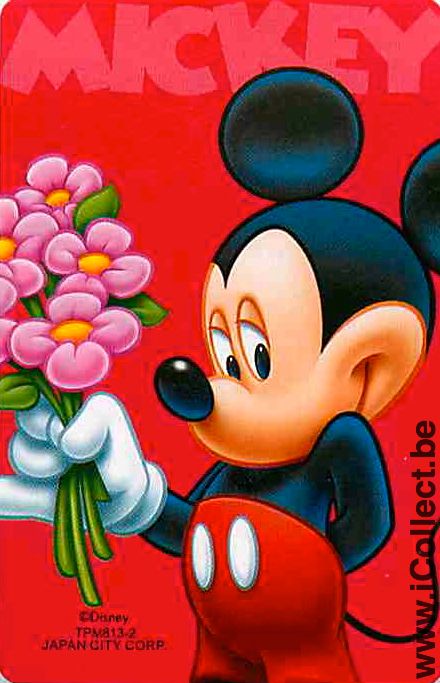 Single Swap Playing Cards Disney Mickey Mouse (PS08-38I)