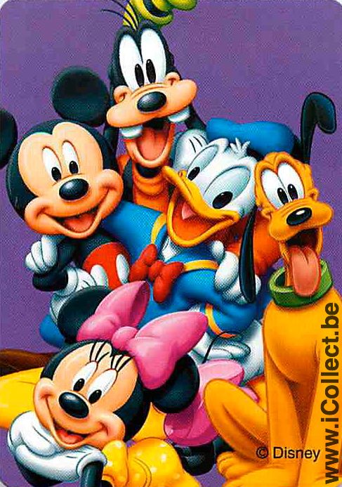 Single Swap Playing Cards Disney Mickey Mouse (PS08-39A) - Click Image to Close