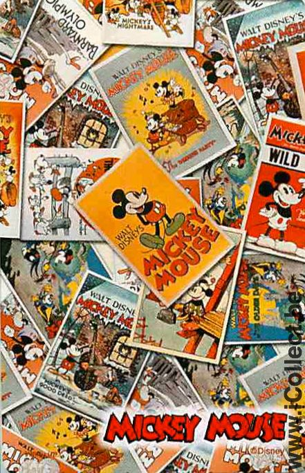 Single Swap Playing Cards Disney Mickey Mouse (PS08-39F)