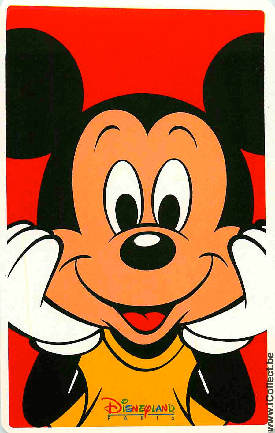 Single Playing Cards Mickey Mouse ***Jumbo Card*** (PS98-23A)