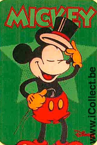 Single Swap Playing Cards Mickey Mouse *** Mini *** (PS08-40B)