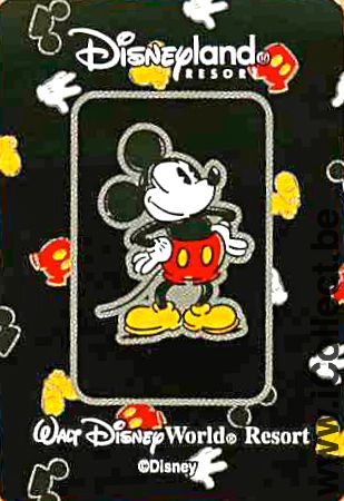 Single Swap Playing Cards Mickey Mouse *** Mini *** (PS08-40G)