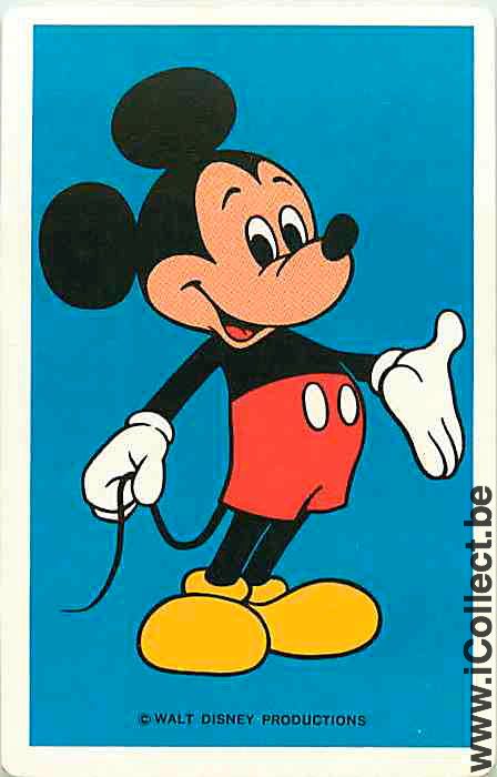 Single Swap Playing Cards Disney Mickey Mouse (PS08-40H)